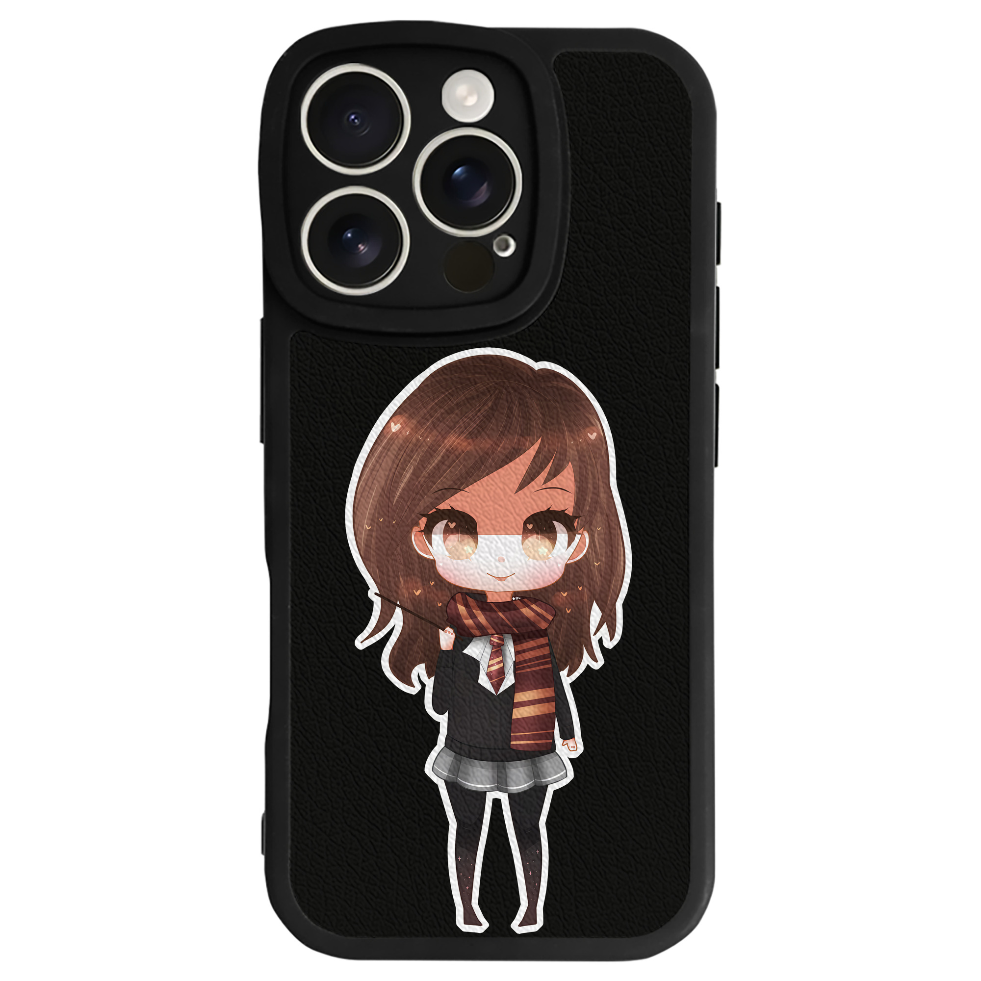 （画像用） Harry Potter ハリー・ポッターシリーズ 【iPhone 16シリーズ対応】シリコンスマホケース（レザー調） 材質：シリコン